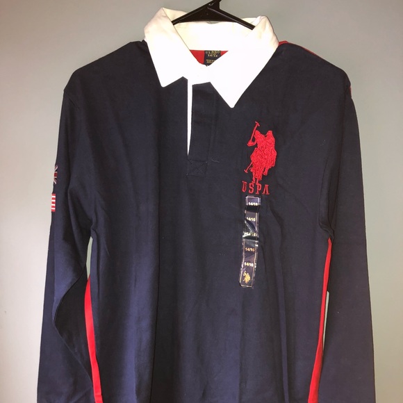 Boys Button Neck Long Sleeve Shirt - Picture 1 of 4